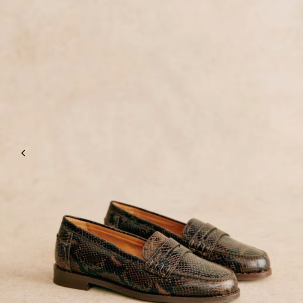 Sezane Andre Loafer Python